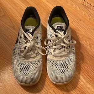 Grey Nike Free Run Sneakers